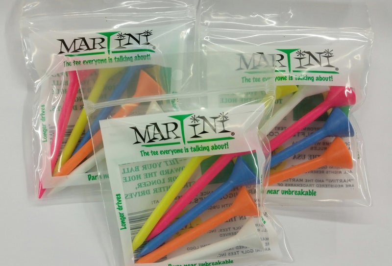 أعمدة جولف مارتيني متنوعة 5-pack (3 قطع)